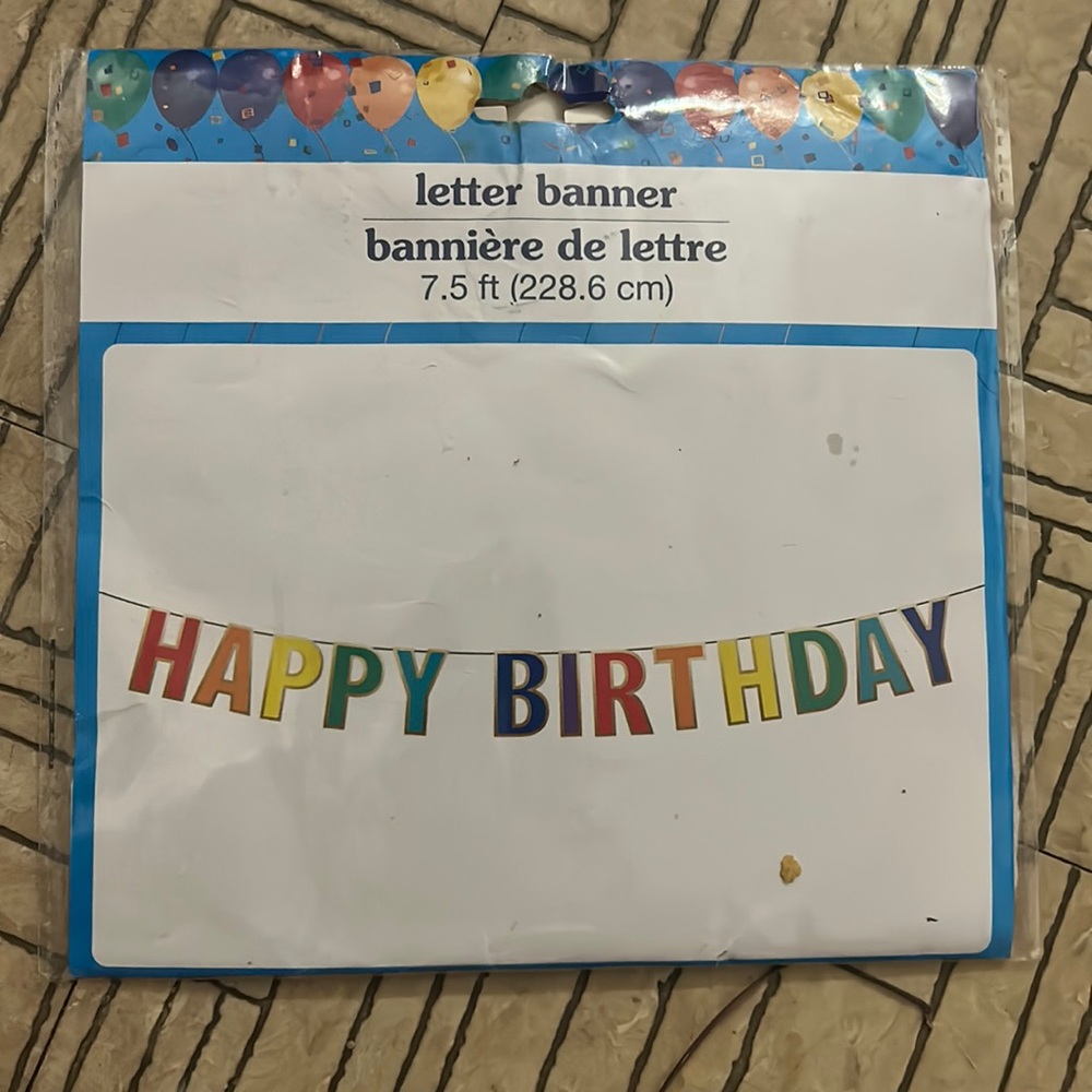 Happy Birthday Banner